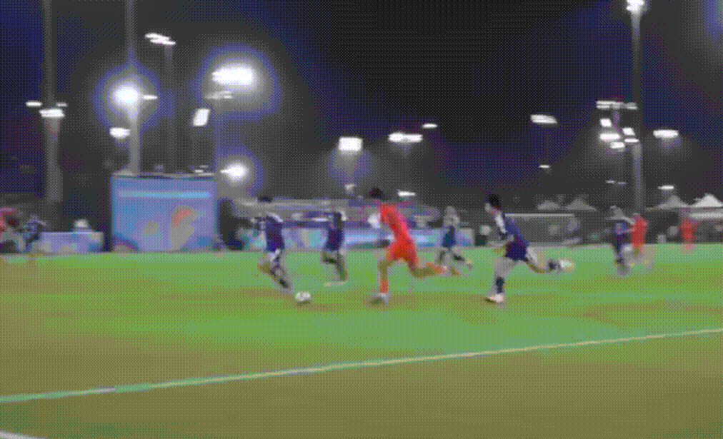 U17男足亚洲杯 中国队不敌日本队